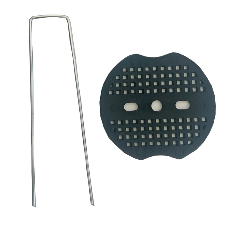 U-Shaped Landscape Sod Staples for Securing Ground Cover and Fabrics
