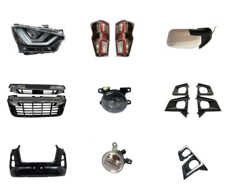 LED Headlamp and Tail Light for ISUZU DMAX 2020