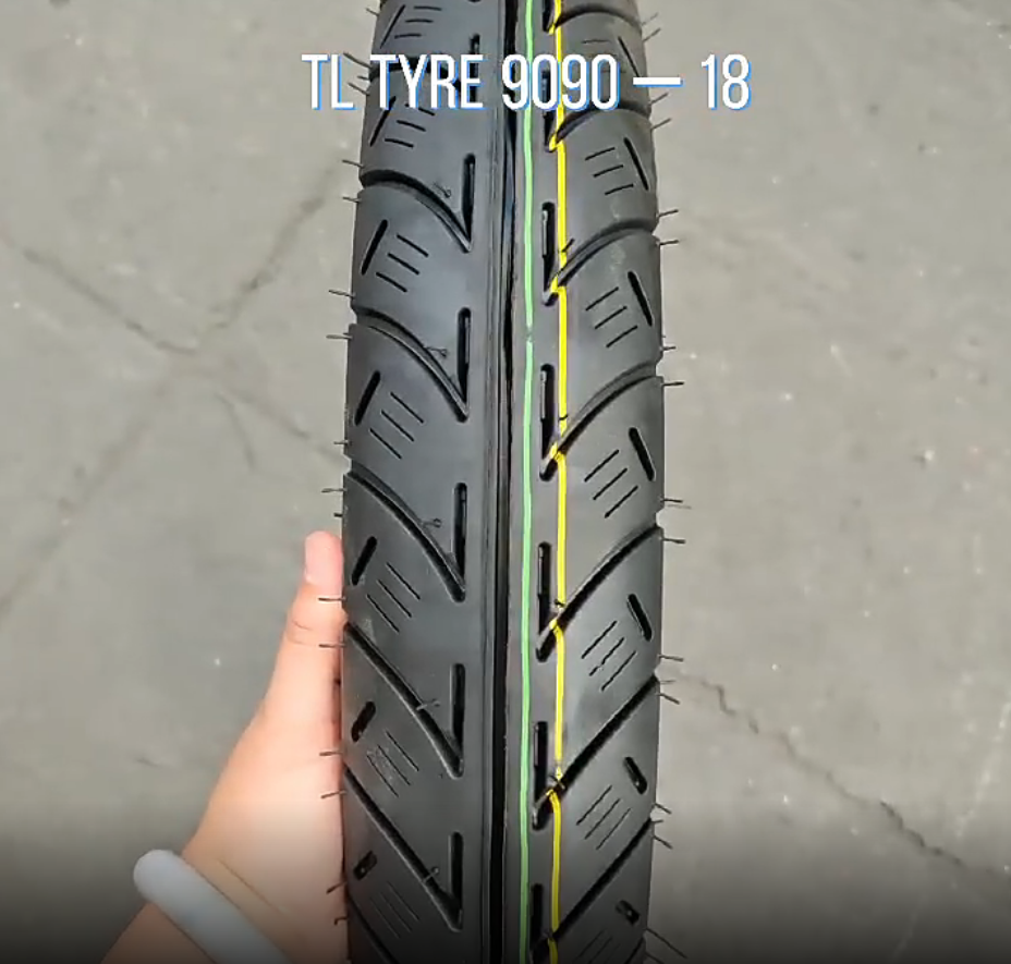 Tubeless Motorcycle Tire 90/90-18