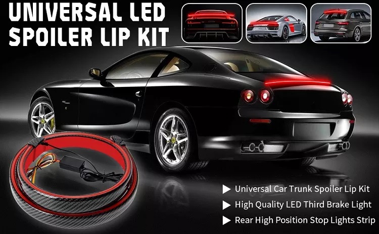 Universal 12V Car LED Brake Light Bar Spoiler