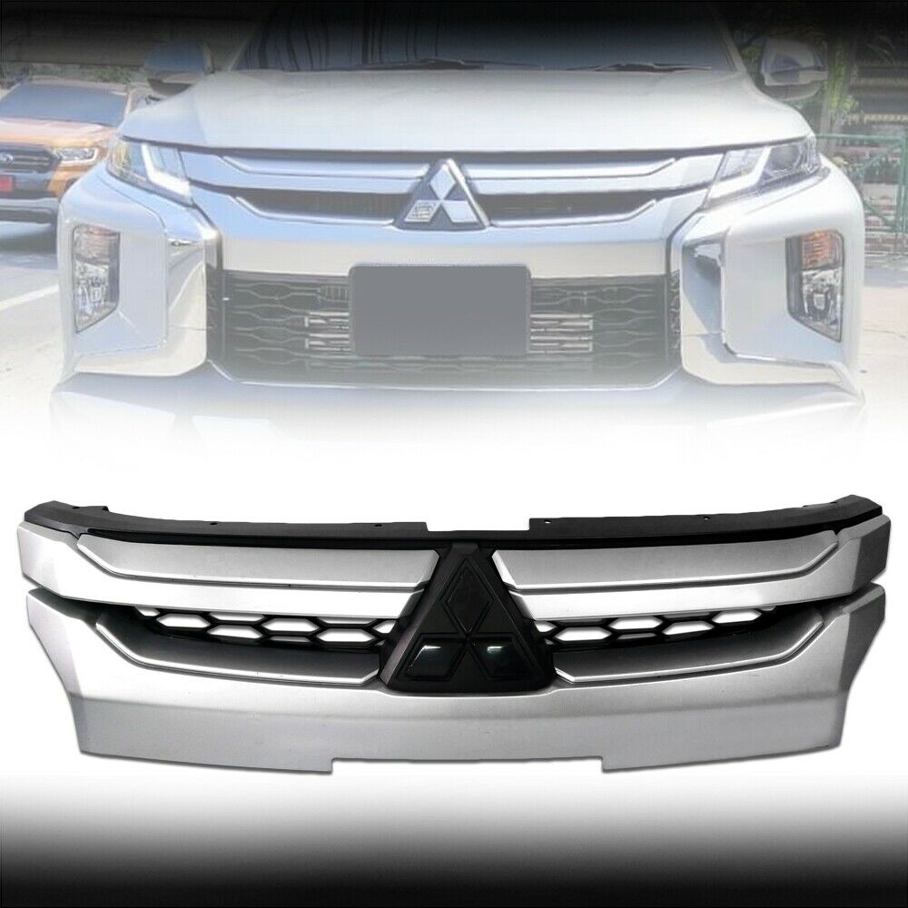 Triton L200 2019-2020 Silver Front Bumper Grill for Mitsubishi
