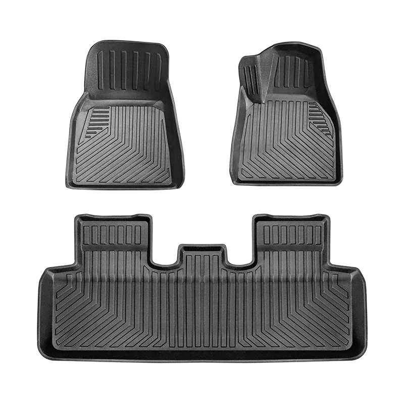 Tesla Model Y Full Set Car Floor Mats (Right Hand Drive)