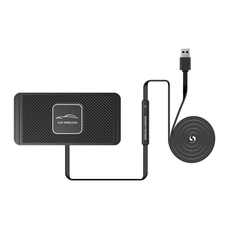 10W Fast Wireless Car Charger Pad