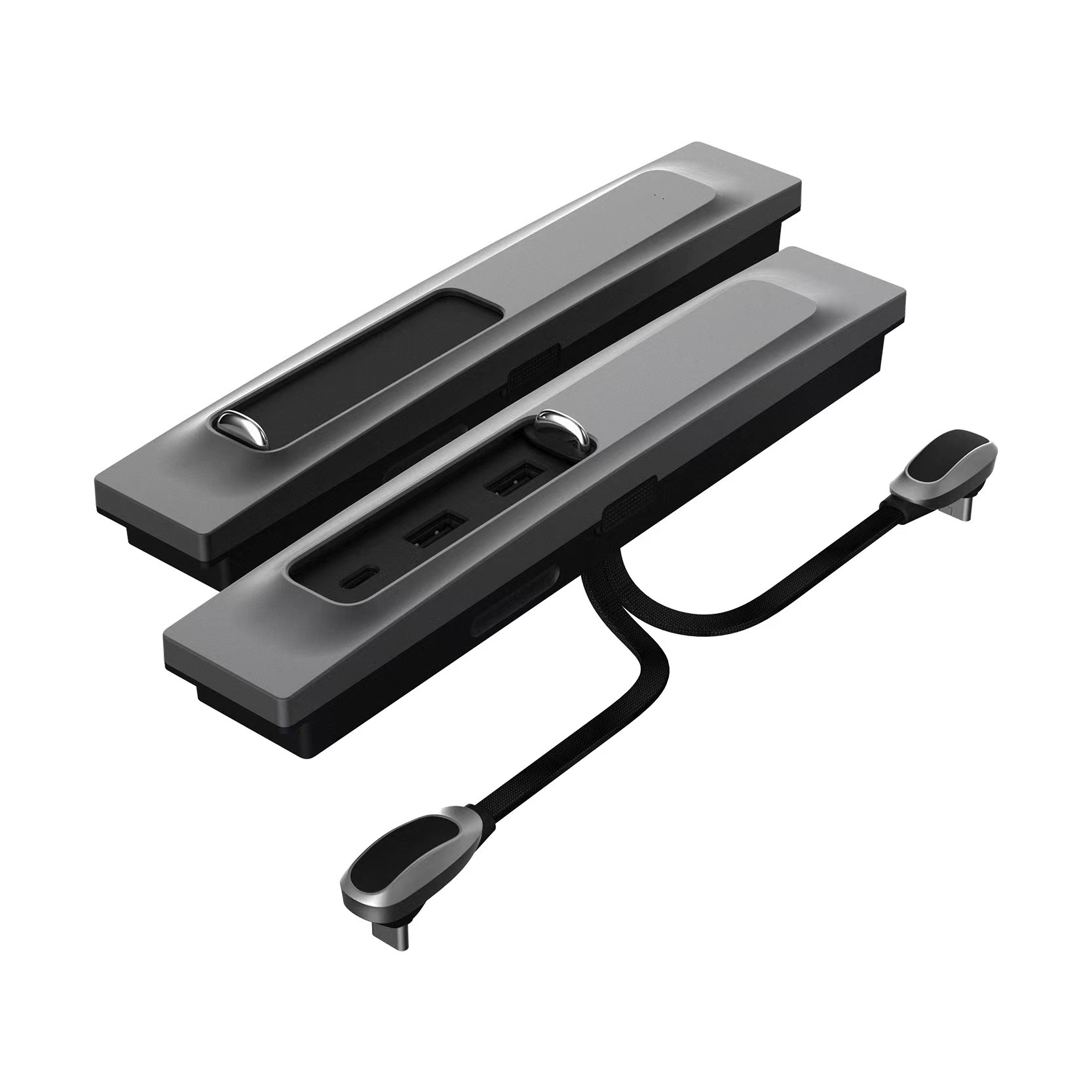 Multi-port docking station for Tesla Model 3/Y