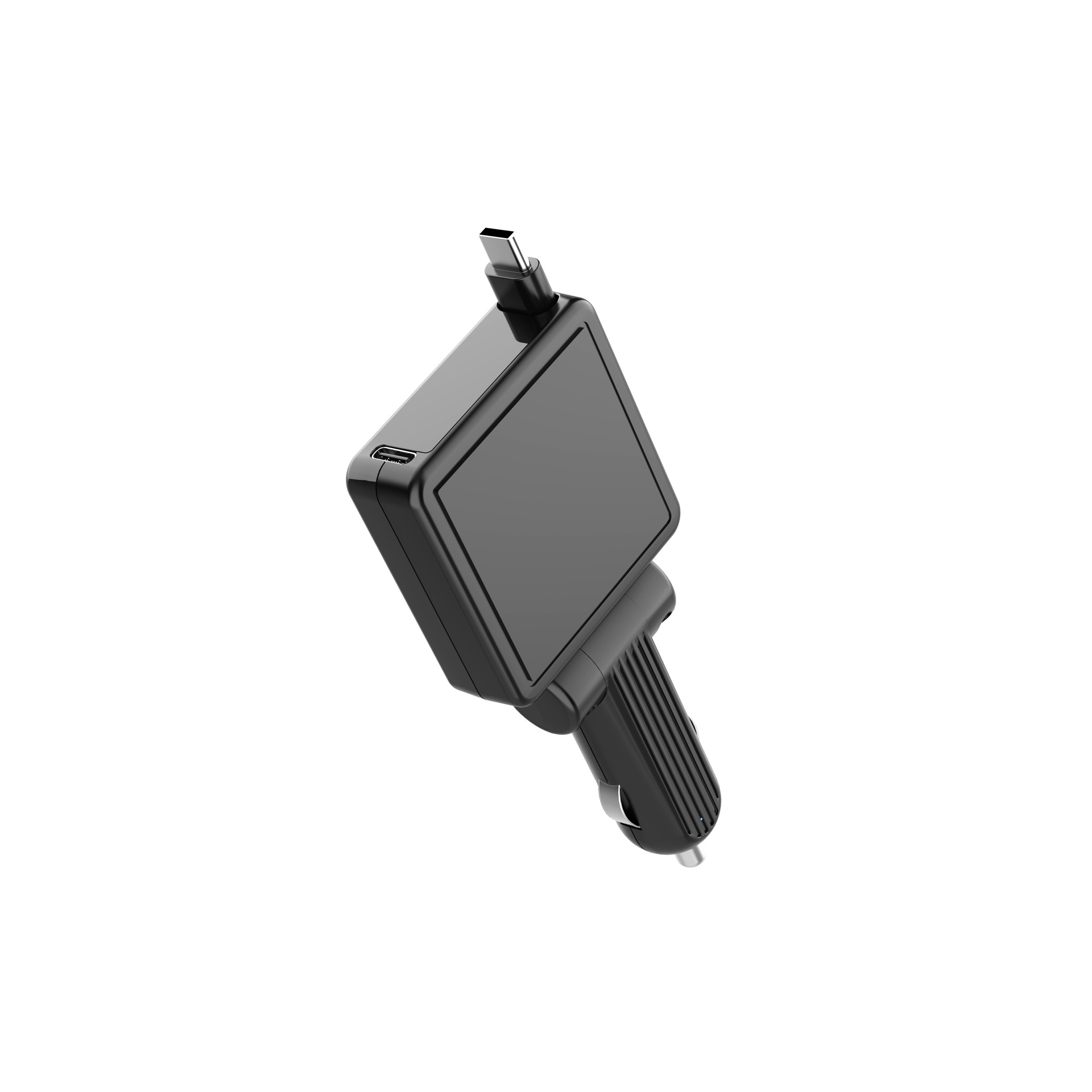 Super Fast Charging PD 30W Car Charger with Lighter and Cable