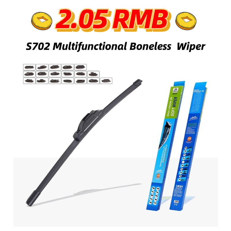 Frameless Universal Windshield Wiper Blade for Cars
