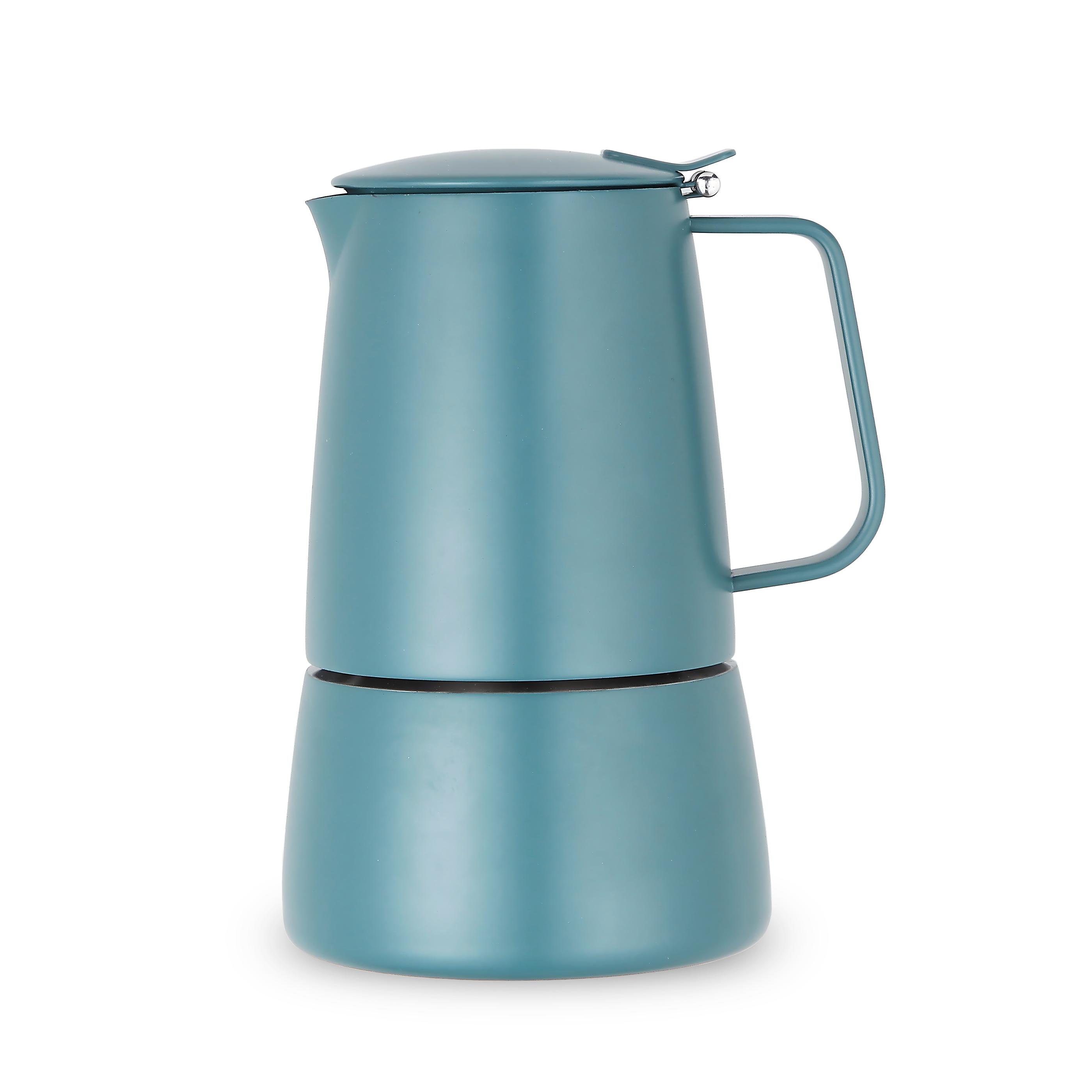 Stainless Steel Stovetop Espresso Maker Moka Pot for All Stoves