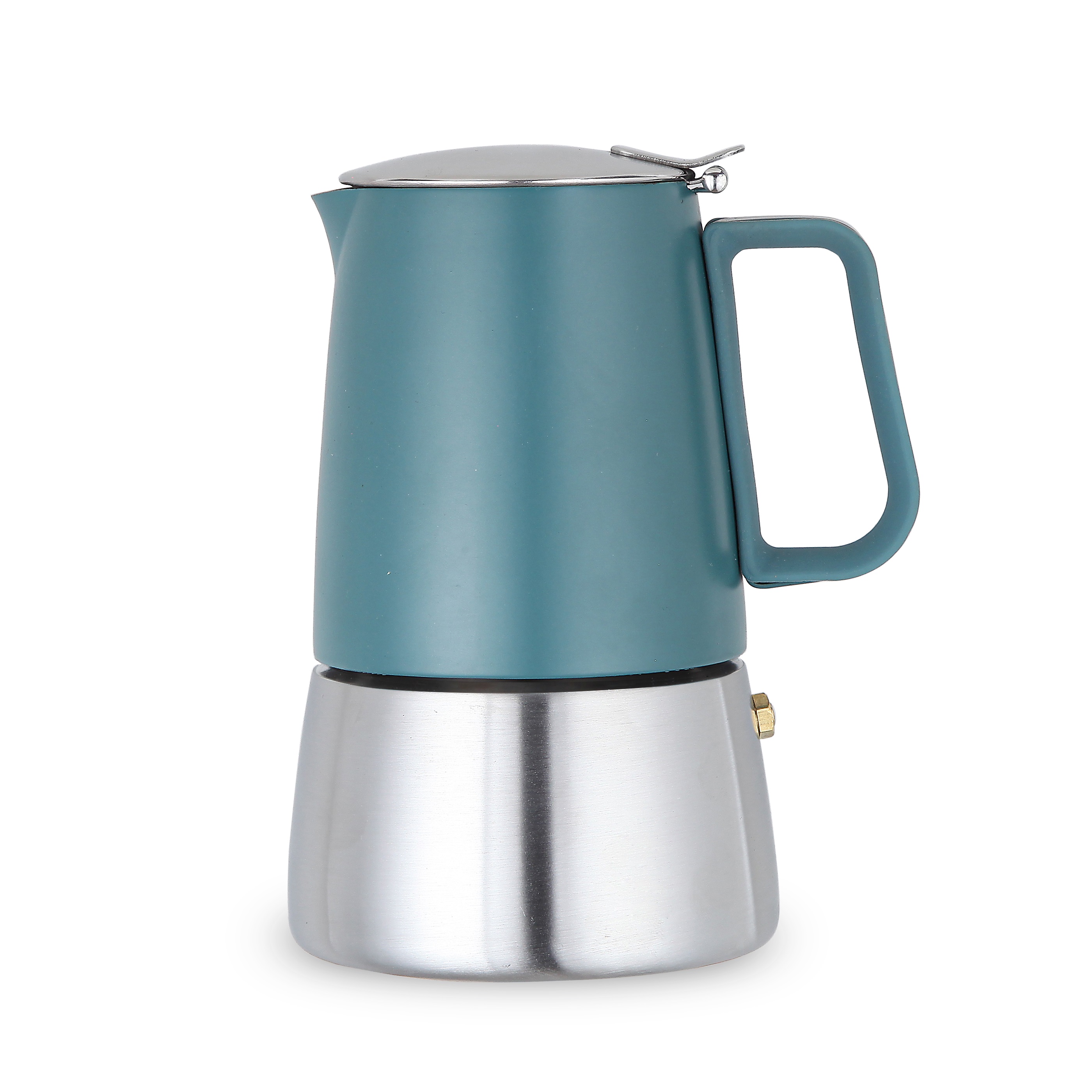 Stainless Steel Stovetop Espresso Maker Moka Pot for All Stoves