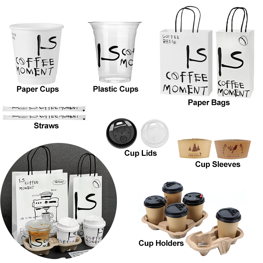HUIYOU Eco-friendly Biodegradable Leak-proof Disposable Pulp Cup Lid