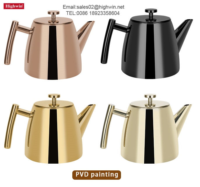 Stainless Steel Tea Pot with Infuser