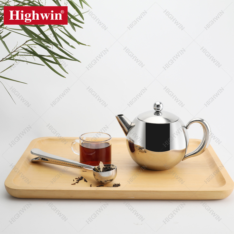 Restaurant Stainless Steel Tea Pot with Infuser
