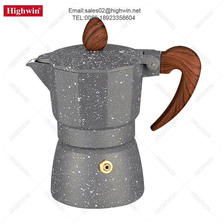 Stovetop Espresso Machine Moka Express with Safety Valve
