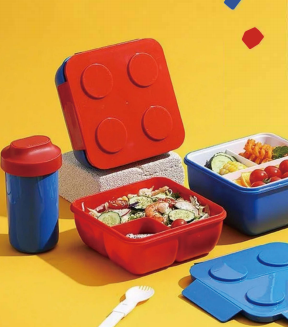 Children's Microwaveable Building Block Lunch Box