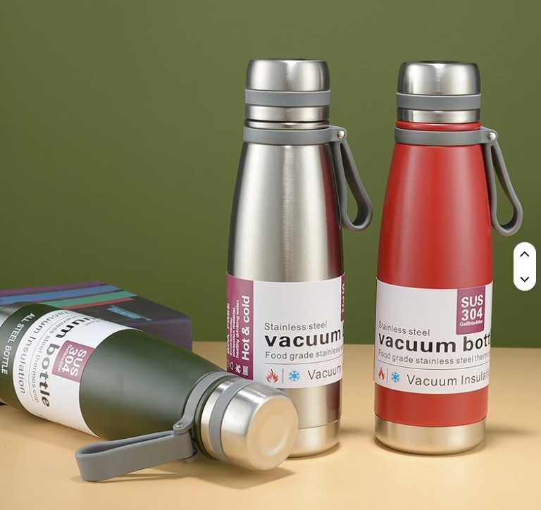 650ml 304 Stainless Steel Double-Layer Cola Bottle