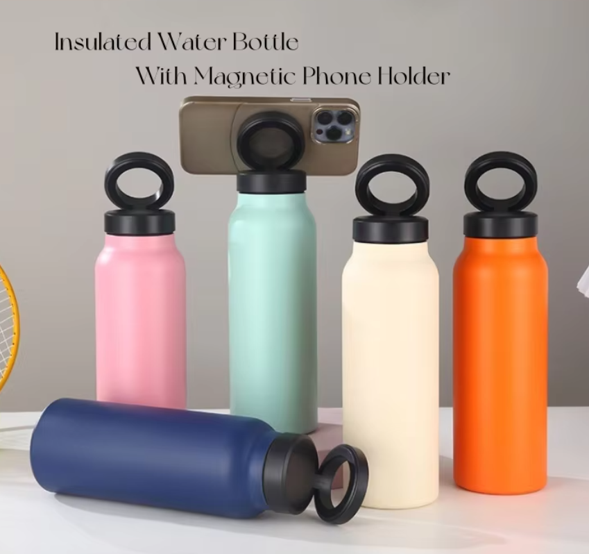 304 Stainless Steel Insulated Cup with Magnetic Base
