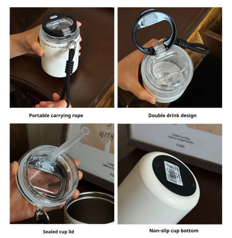 Mini Double-Wall Stainless Steel Vacuum Insulated Coffee Thermos Cup