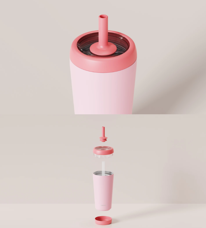 Double Wall Stainless Steel Kids Water Bottle Insulated Travel Mug Vacuum Flask With Silicone Bottom