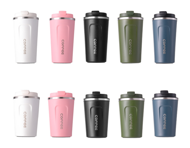 Double-layer stainless steel insulated coffee mug