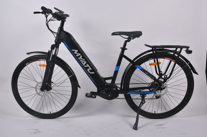 Electric Mountain Bike with Shimano 7-Speed Rear Derailleur
