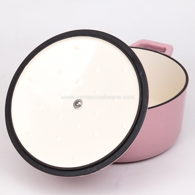 Enamel Cast Iron Casserole Dish Cooking Pot