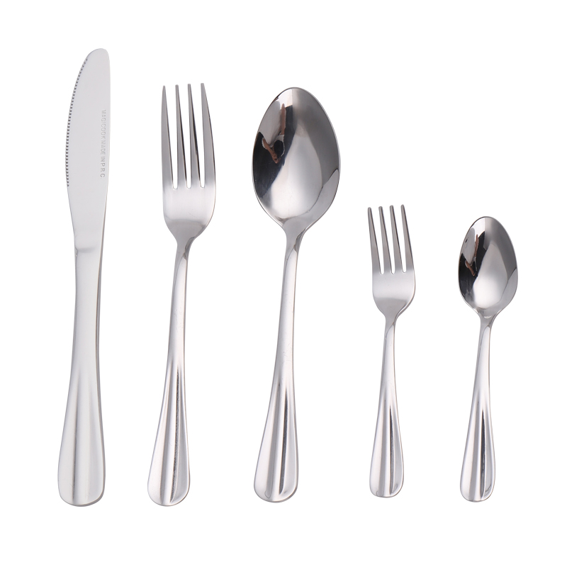 Stainless steel tableware