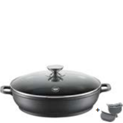 Berndes Serving Pan with Glass Lid and Thermo Grips