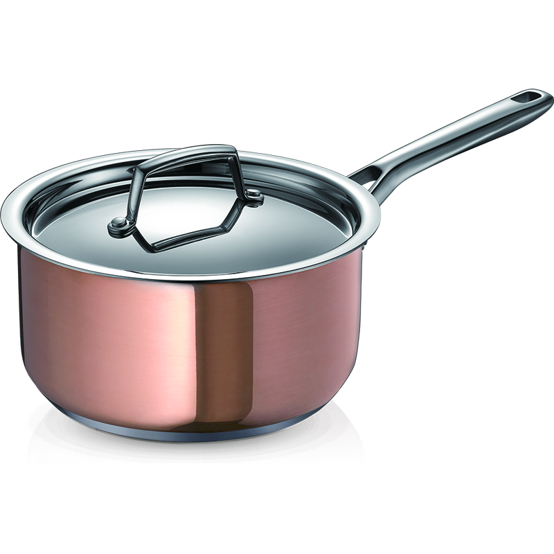 3-Layer Copper Stainless Steel Saucepan