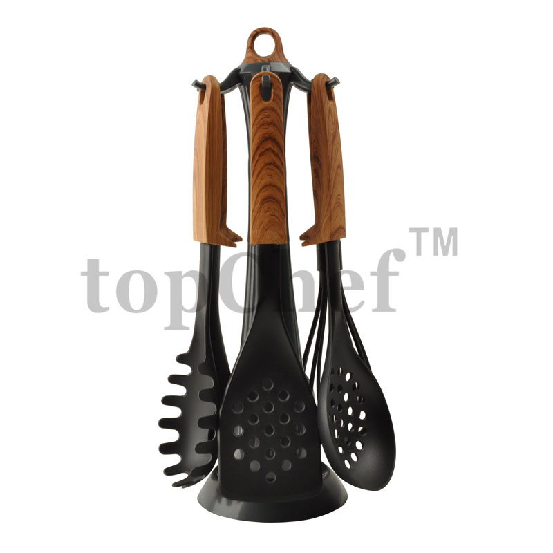 7-piece nylon kitchen utensil set