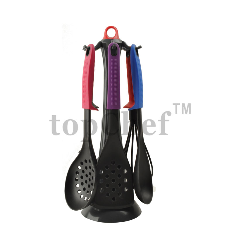 7-piece nylon kitchen utensil set