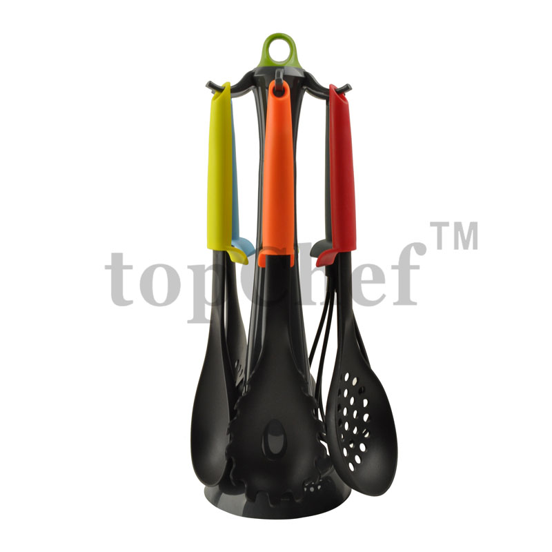 7-piece nylon kitchen utensil set