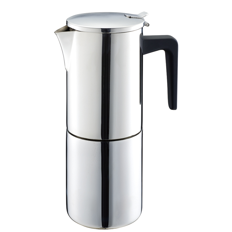 Stainless Steel Stovetop Espresso Maker Moka Pot for All Stoves