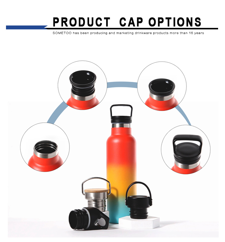 Bamboo Vacuum Insulated Water Bottle