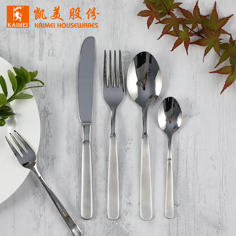 Stainless Steel Cutlery Set for Restaurants and Hotels