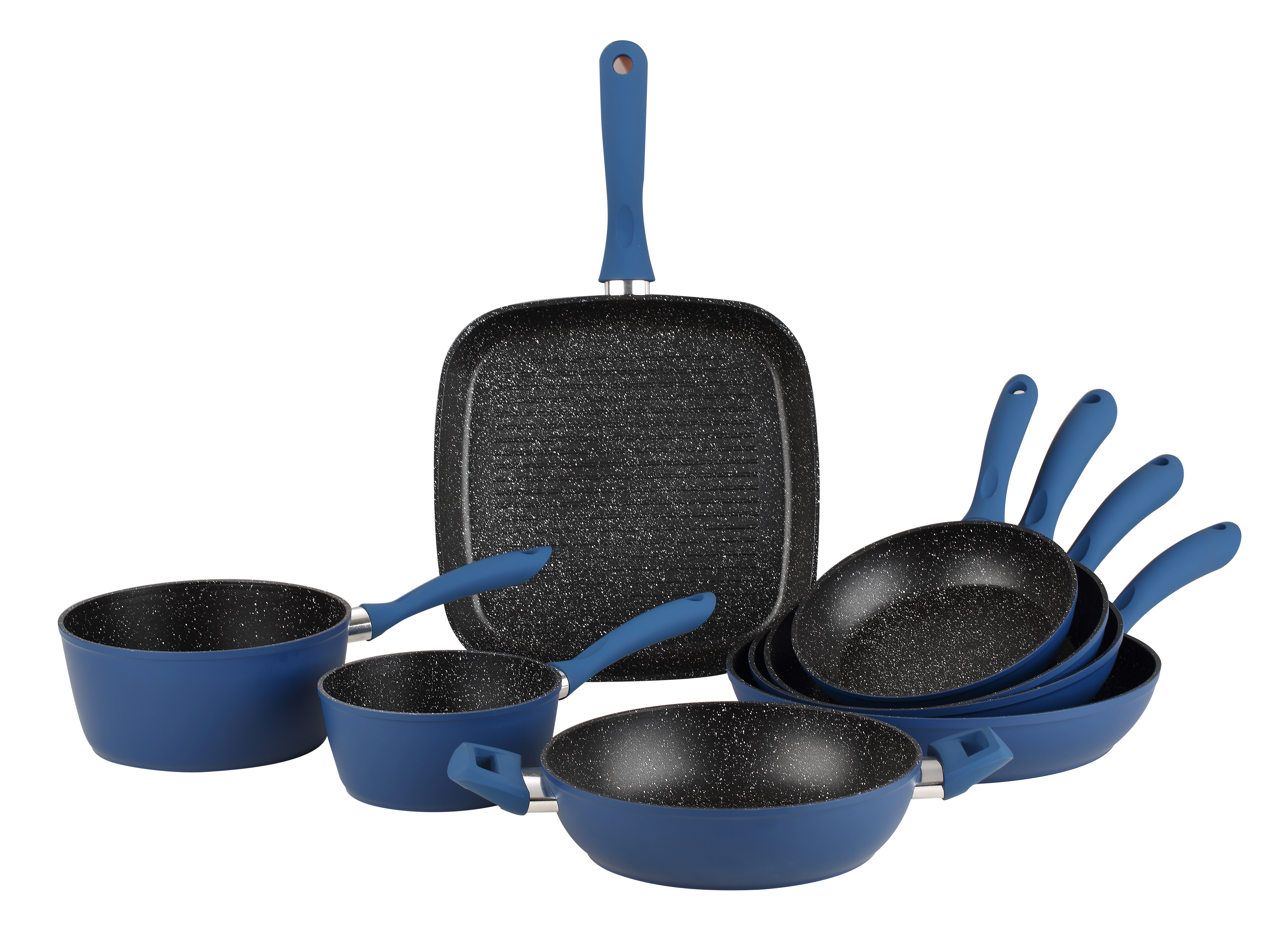 10-Piece Forged Non-Stick Cookware Set