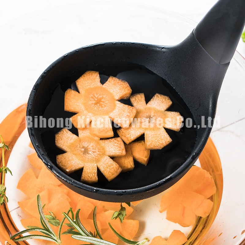 Silicone Soup Ladle with Stainless Steel Handle