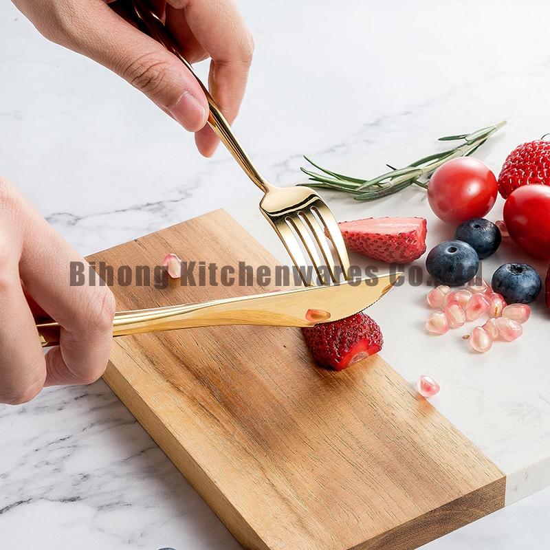 Gold Dessert Fork