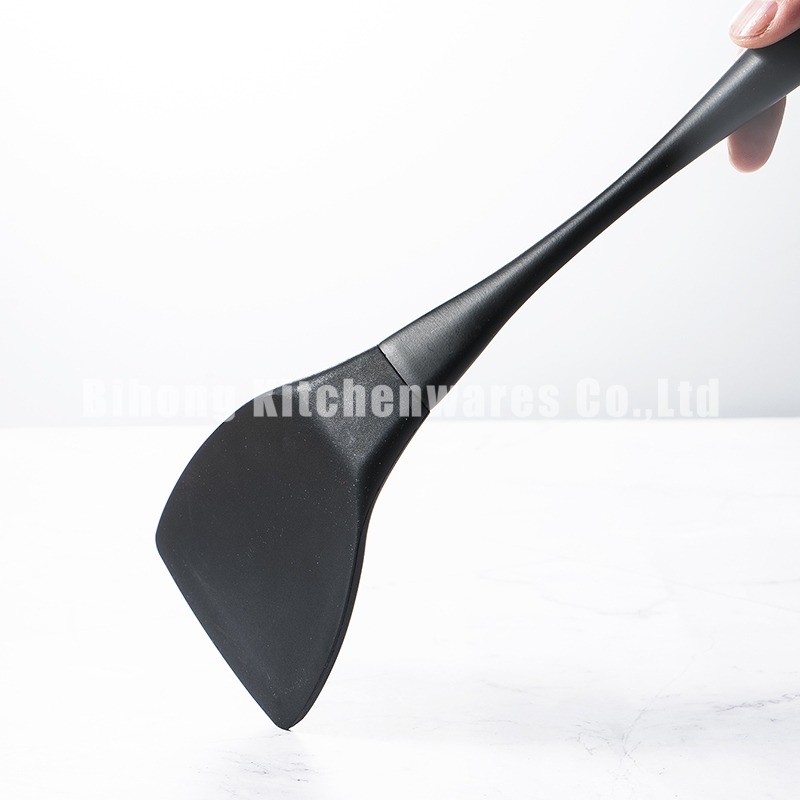 Silicone Turner Spatula with Stainless Steel Handle