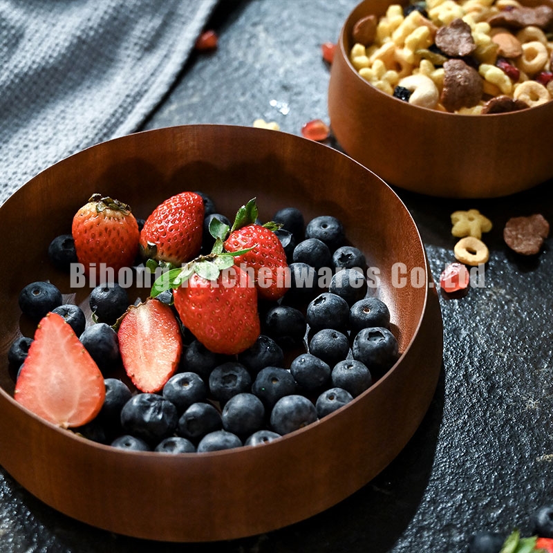 4.7" Wooden Bowl