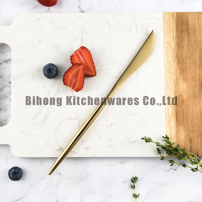 Gold Dinner Knife