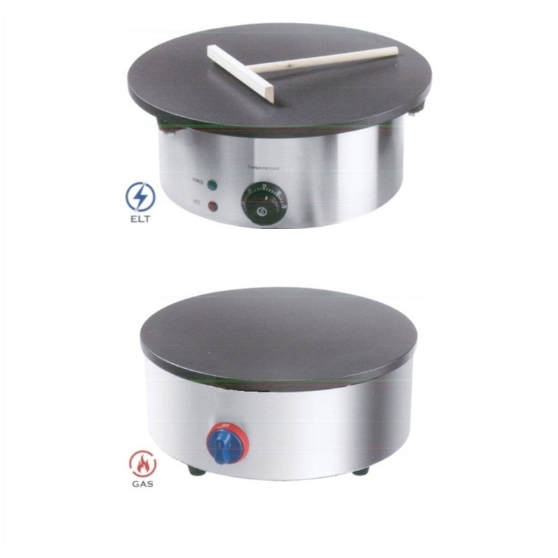 Electric and Gas Crepe Maker Machine