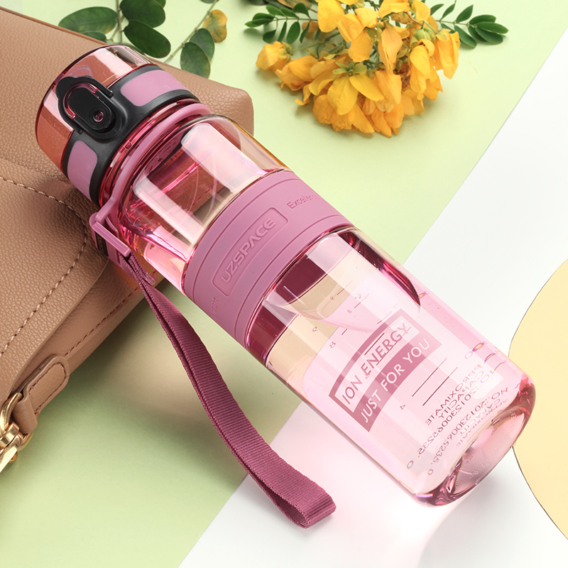 UZSPACE 1-Click Open Lid BPA-Free Water Bottles