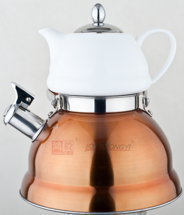 Stainless Steel Whistling Tea Kettle