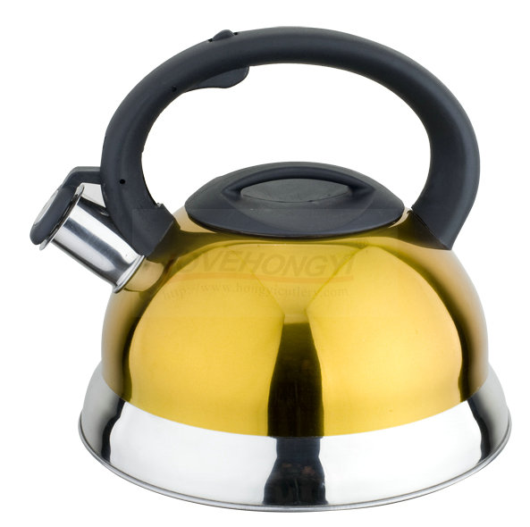 Stainless Steel Whistling Tea Kettle