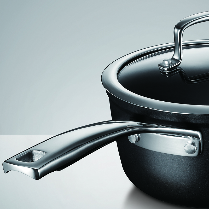 Phoenix 24cm Fry Pan with Tempered Glass Lid