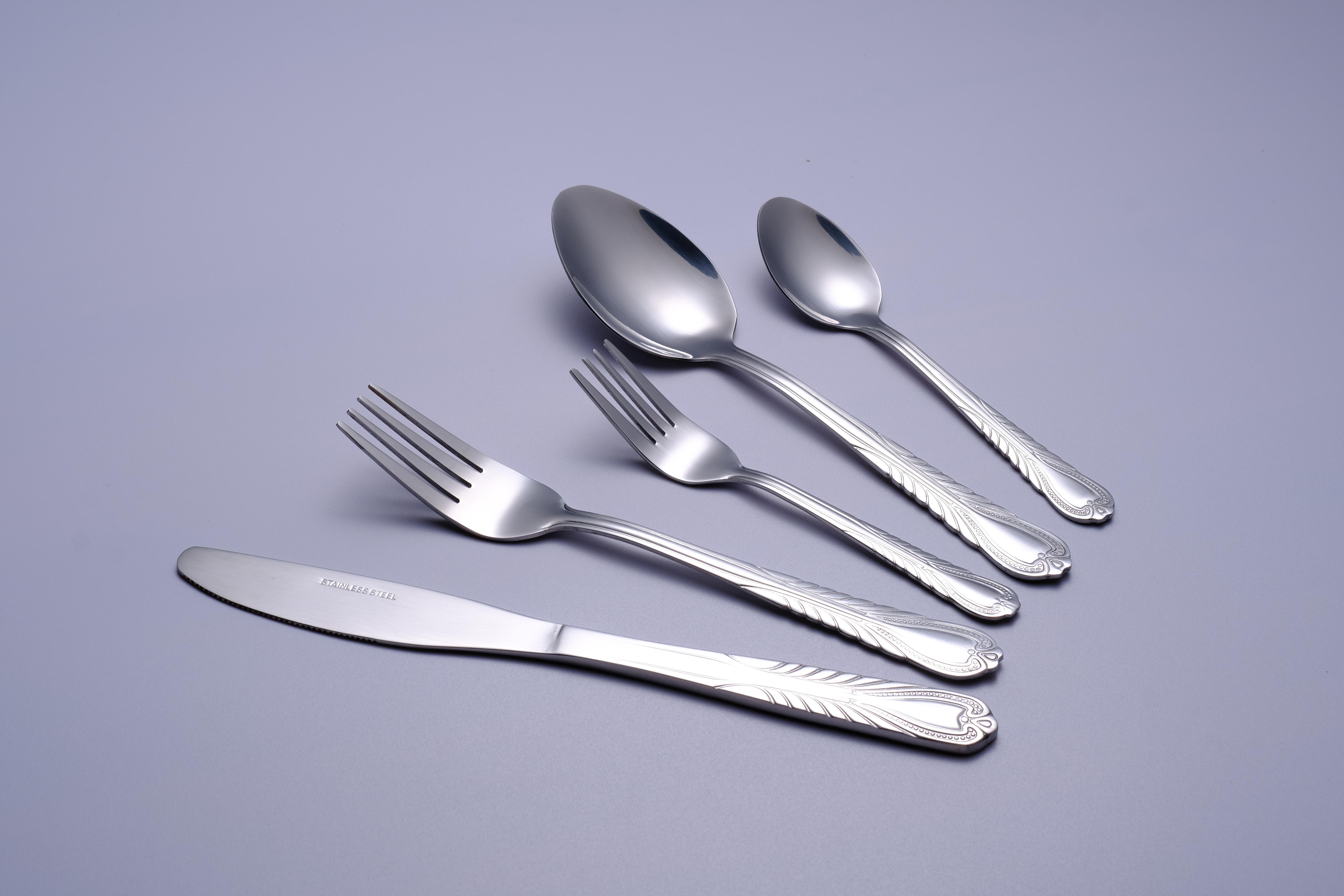 Stainless Steel Tableware Set