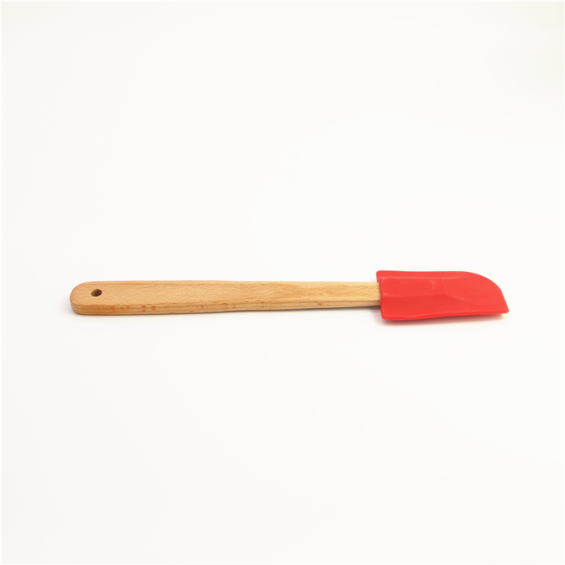 Wooden Cooking Utensil Set with Slotted Spoon and Spatula