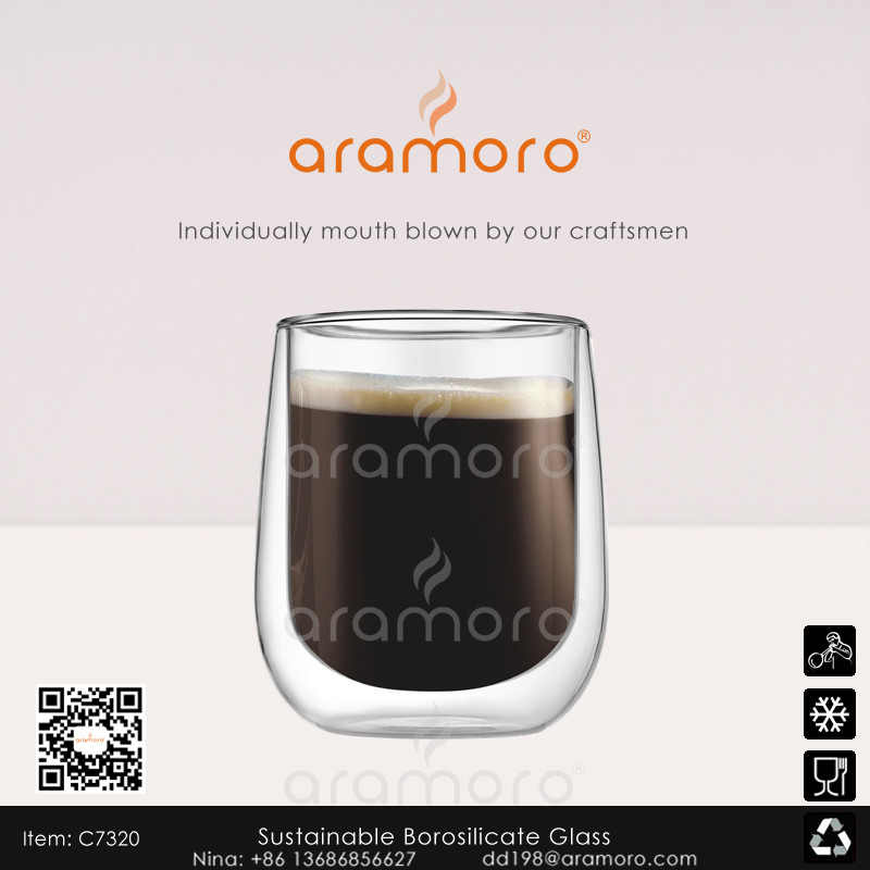 Thermo Glass Borosilicate Double Wall Glass