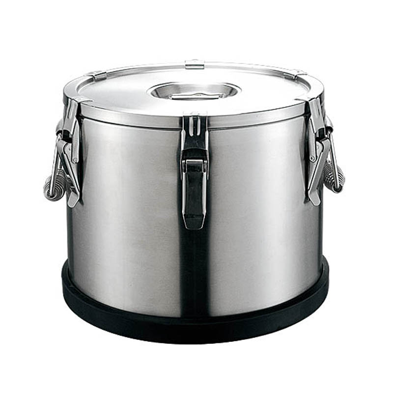 Stainless Steel Insulated Rice Bucket for Food Service