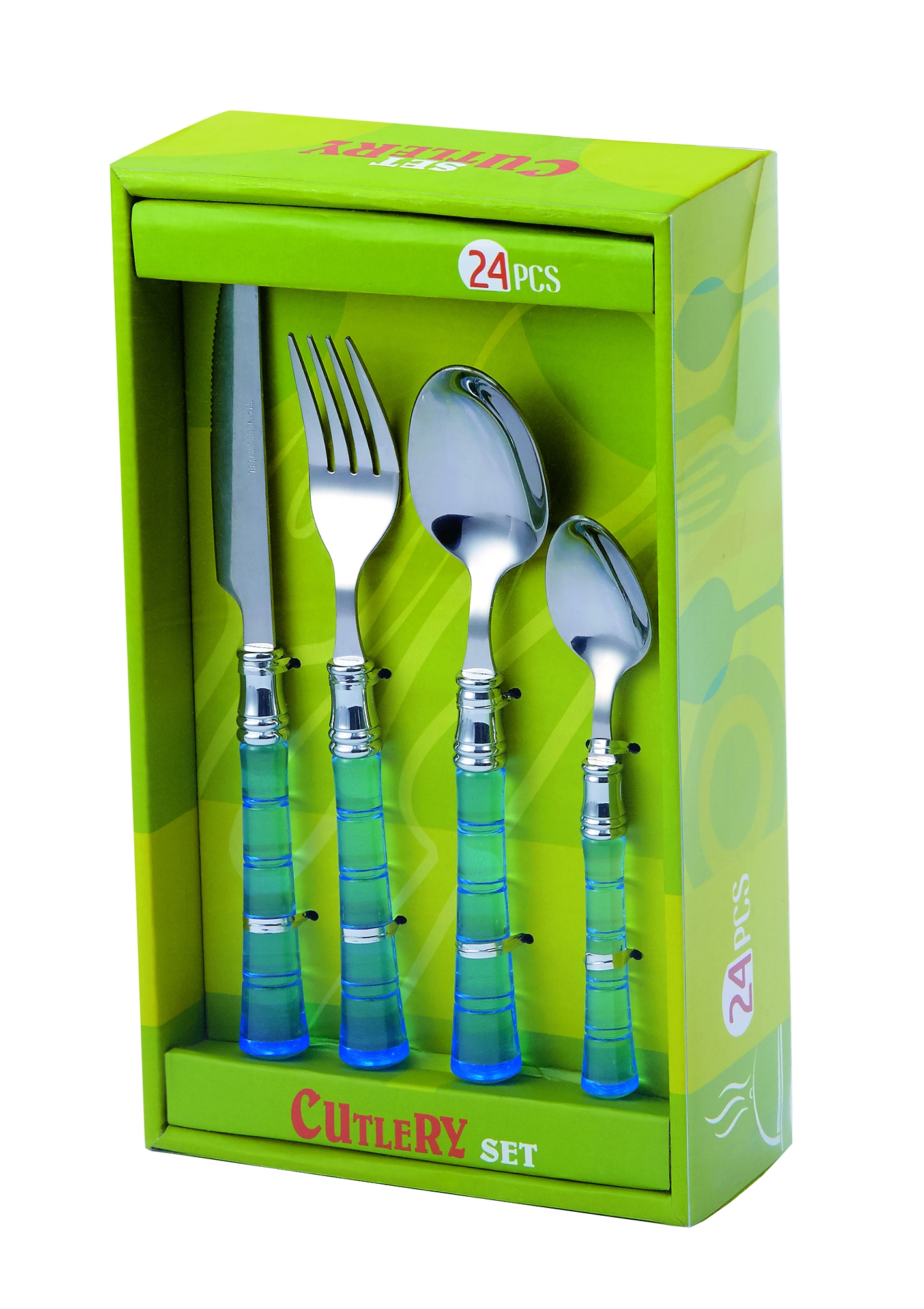 Stainless Steel Cutlery Set in Paper Box