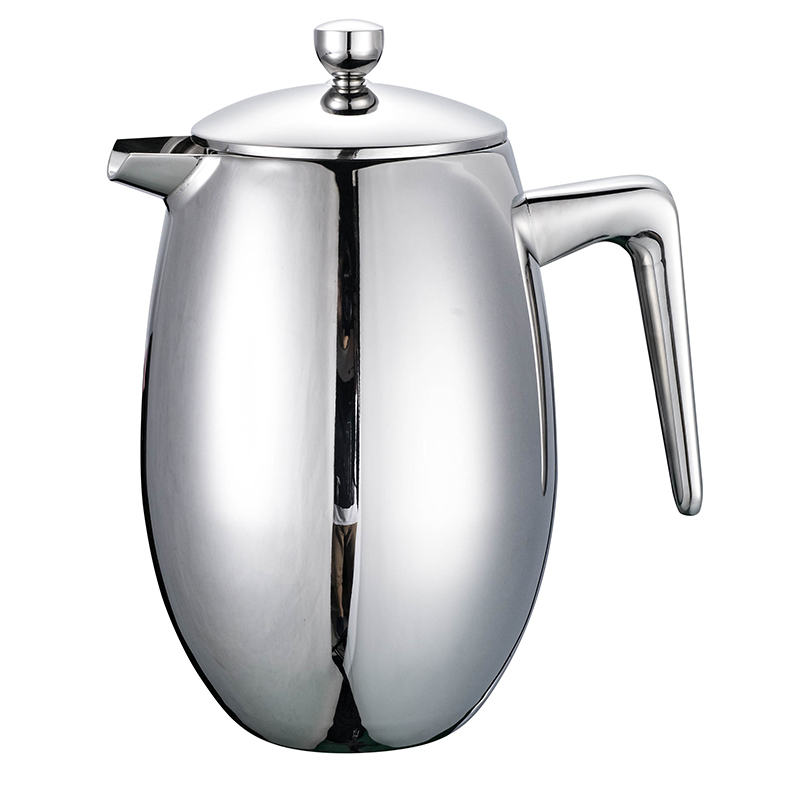 Stainless Steel Double Wall Insulated French Press Coffee Maker
